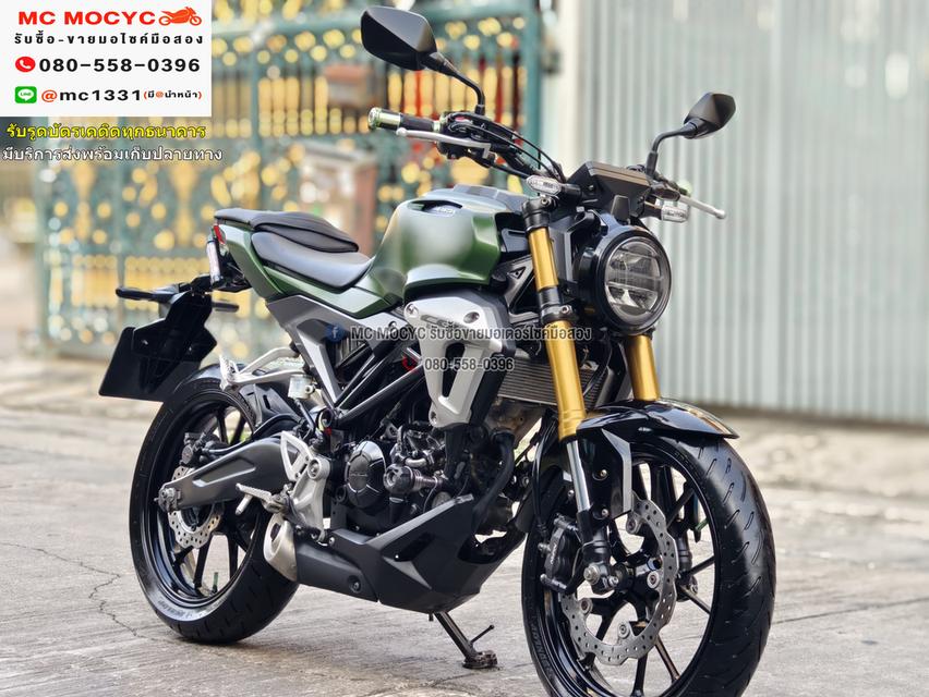  CB 150R 2018 สีเขียวหายาก วิ่ง6000โล กุญแจแท้2ดอก บุคเซอวิสครบ รถบ้านแท้มือเดียว เครื่องท่อเดิมๆ   No819    3