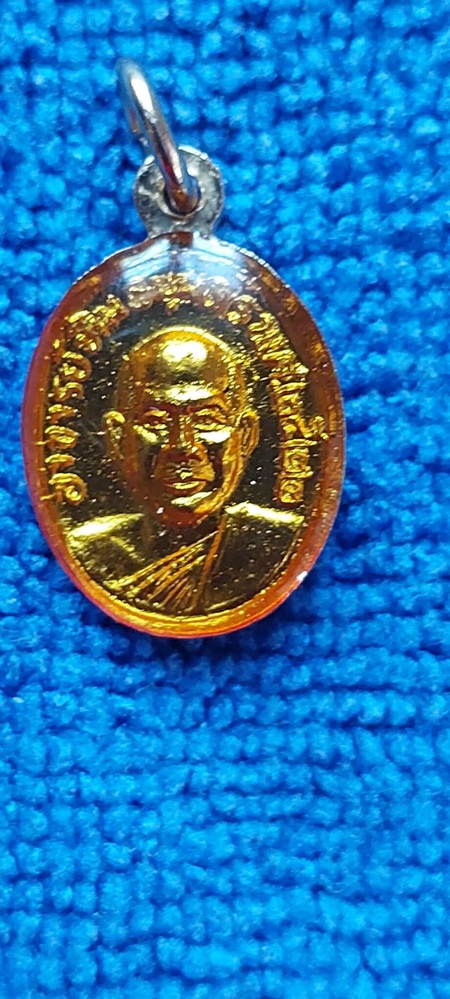 เหรียญเม็ดแตงลงยาสีแดงหลวงพ่อทวดปี2522 รูปย่อยที่ 4