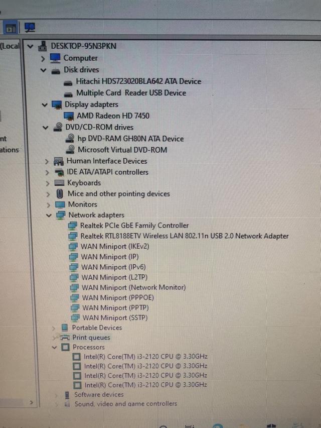 HP Pavilion p6-2282l Desktop PC สภาพดี พร้อมใช้