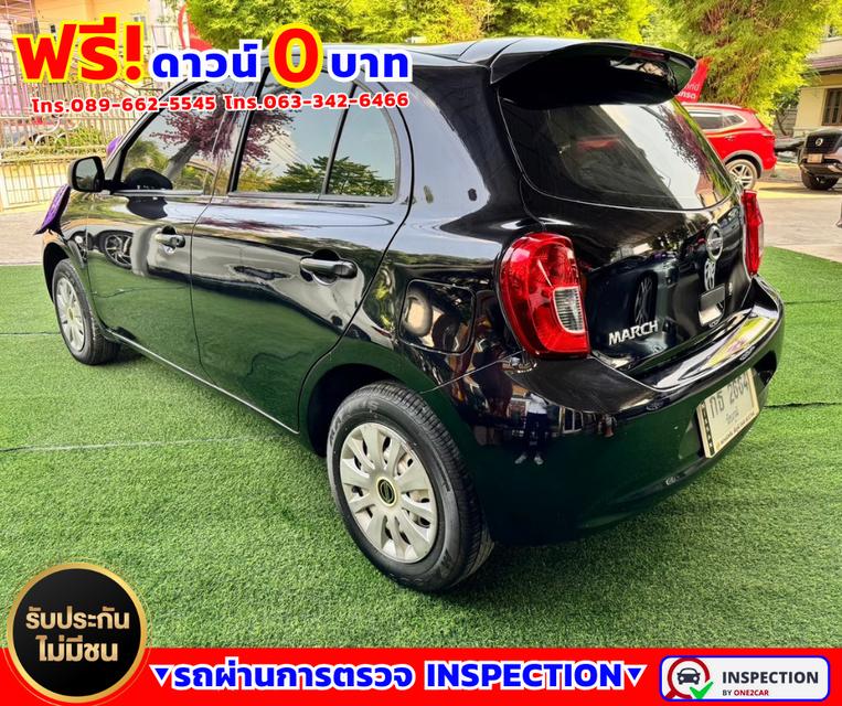 🌟ปี2022 Nissan March 1.2 S 🌟ไมล์แท้ 21,xxx กม.  🌟เกียร์ธรรมดา 4