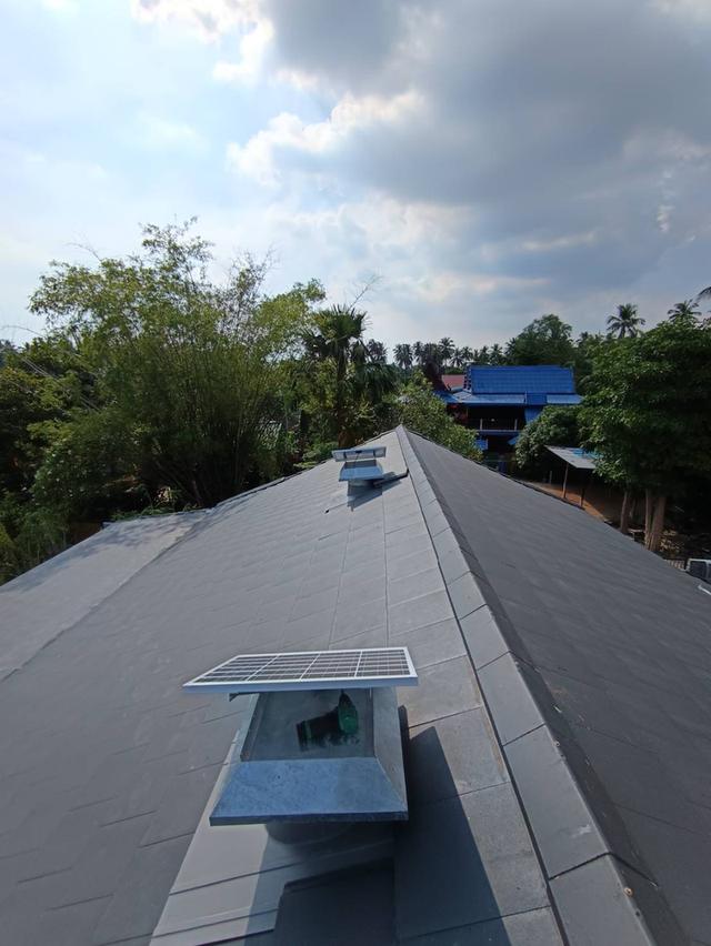 พัดลมระบายอากาศหลังคาพลังงานแสงอาทิตย์  (14 นิ้ว) 2
