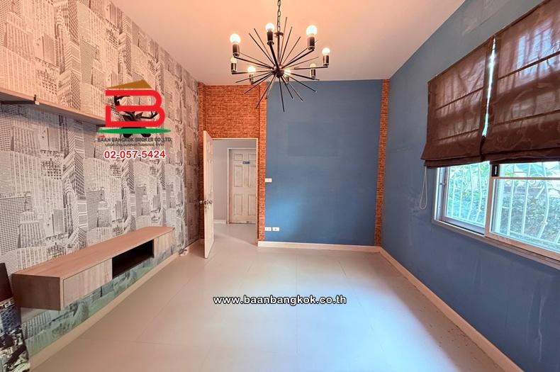 บ้านเดี่ยว เนื้อที่ 54 ตร.ว. หมู่บ้านบ้านธรรมชาติ 2 (ซอย 4) (ไทรม้า ซอย 11) ถนนรัตนาธิเบศร์ ตำบลไทรม้า อำเภอเมืองนนทบุรี นนทบุรี 11