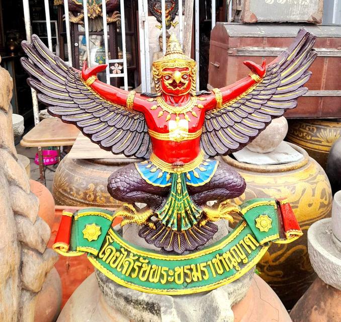 พญาครุฑธนาคาร ครุฑแขวนผนัง ขนาด70ซม 2