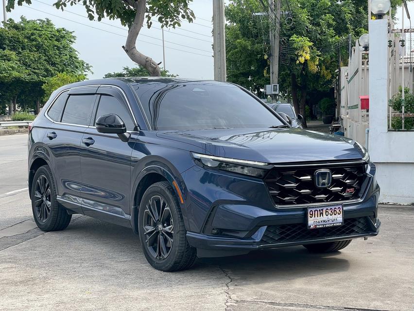 รหัสรถ PJP6363 2024 HONDA CRV e:HEV RS 4WD สีน้ำเงิน