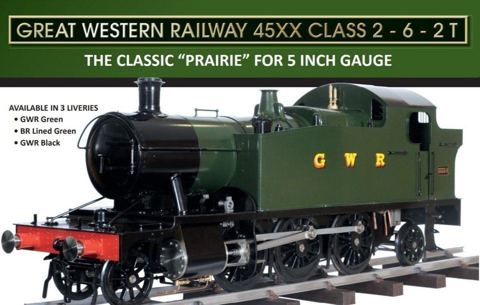 หัวรถจักรขนาดราง 5 นิ้ว (รุ่น GWR 45xx Class) รูปย่อยที่ 1