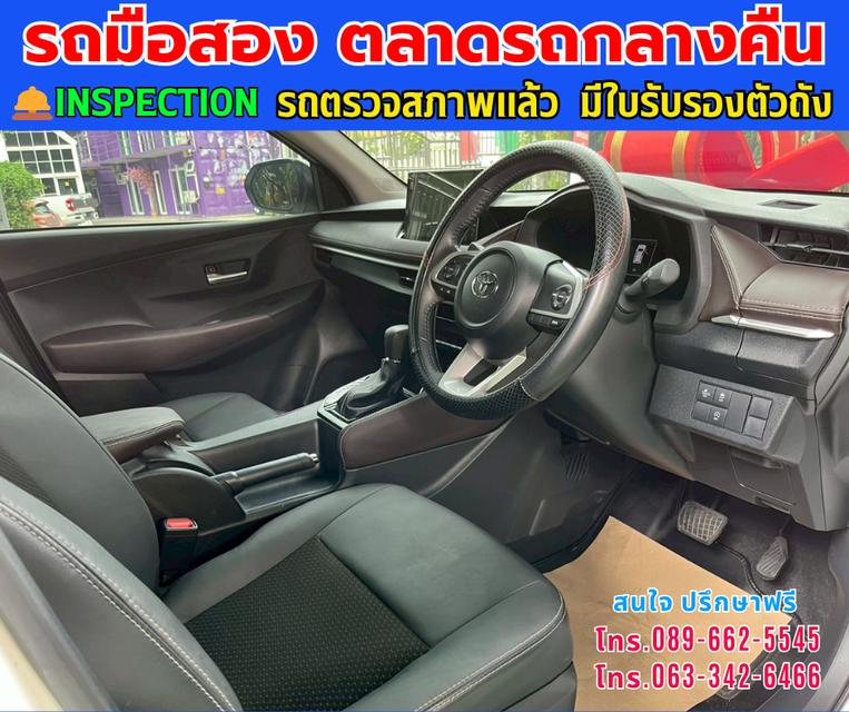 🚘 2025 Toyota Yaris Ativ 1.2 Smart ⭐ไมล์แท้เพียง 10,xxx กม. ⚙️เครื่องเบนซิน 13