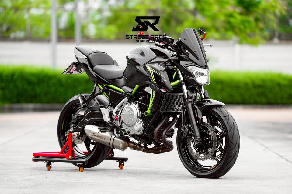  2018 Kawasaki z650 ปี 2018 สีดำ 12