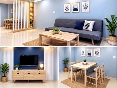 ให้เช่าทาวน์โฮม 2 ชั้น ดิ เอ็กซ์คลูซีฟ สวนหลวง ร.9 รีโนเวทใหม่ทั้งหลัง พร้อมเข้าอยู่ 2