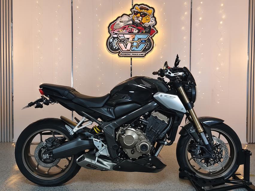 เพียวคาร์บอนทั้งคัน HONDA CB650R รถกลางปี 2019 มือเดียว ทรงดี‼️ รูปที่ 5