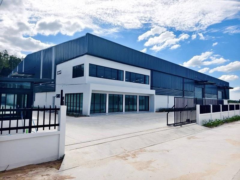 #ให้เช่าโรงงานสร้างใหม่นิคมพัฒนา ตำบลพนานิคม จังหวัดระยอง พื้นที่สีเหลือง พื้นที่ดินทั้งหมด 3 ไร่ 200 ตารางวา ขนาดโรงงาน 3,000 ตารางเมตร 3