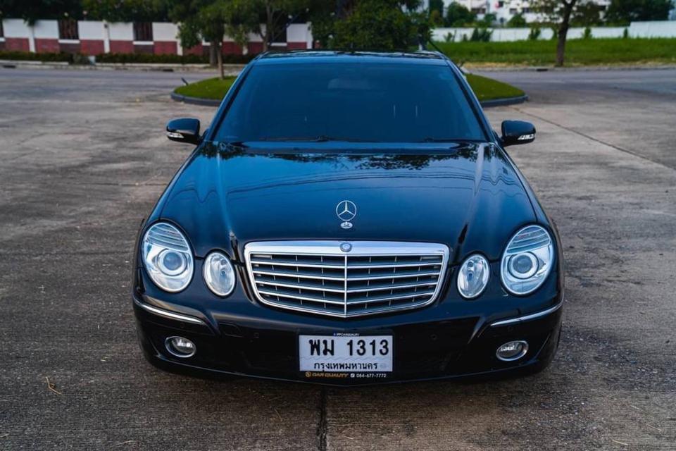 Mercedes-Benz E200 Kompressor 1.8 W211 ปี 2009 รถยอดนิยม หน้าธนู Fulloption !! ราคานี้ไม่รวมป้ายนะครับ  ขับนิ่ม ๆ  สบายย 1