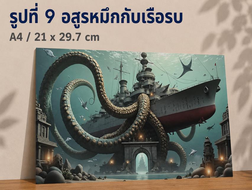 ภาพอาร์ตแนวแฟนตาซีใต้ทะเลลึก รูปที่ 9