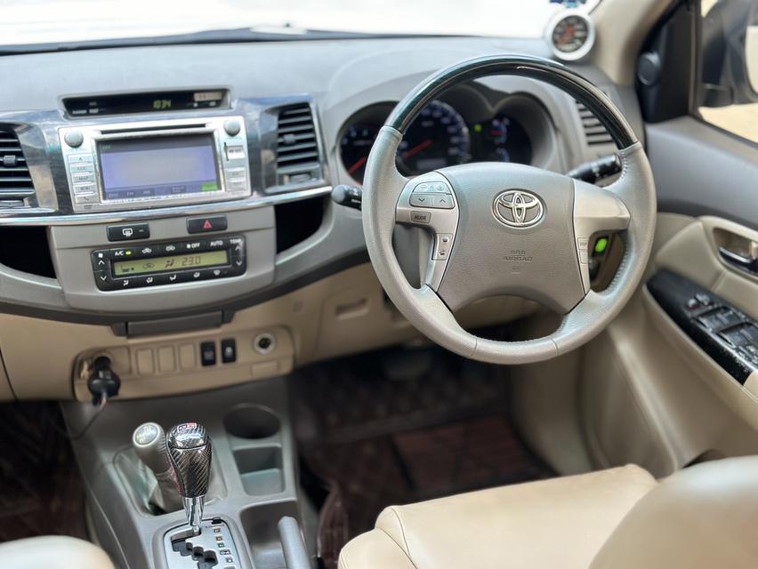 รหัสรถ PEAT9472 TOYOTA FORTUNER 3.0V 4WD ปี2013 สีขาว  13