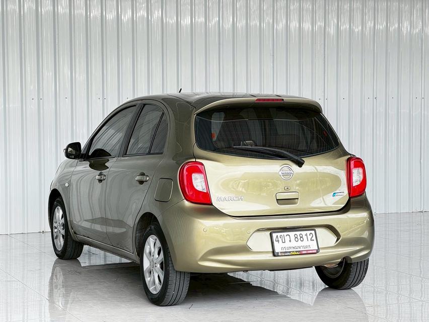 Nissan March 1.2VL เบนซิน เกียร์ออโต้  ปี2013จด2015 5