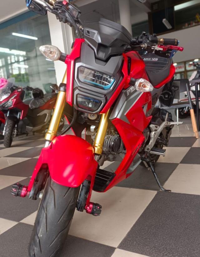 Honda MSX 125 SF สีแดง