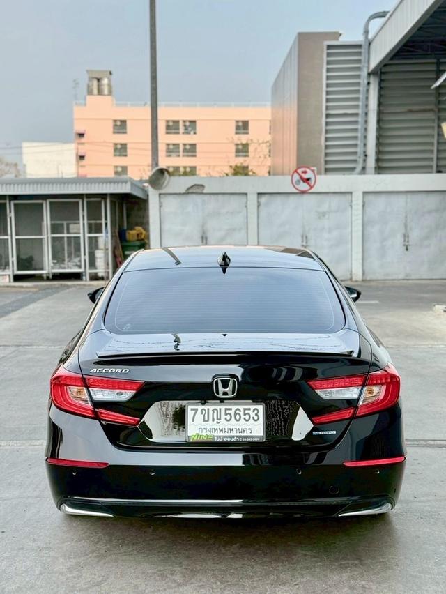 HONDA ACCORD 2.0 HYBRID TECH TOP 2019 สีดำ ประหยัด มือเดียว รูปที่ 5