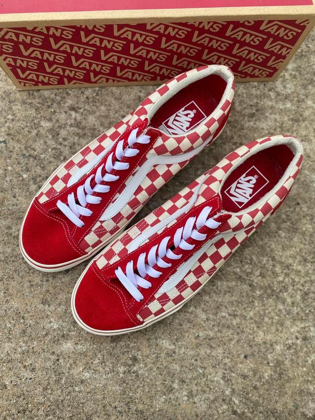 Vans Style36 Checkerboard ตารางแดง♥️♥️ 3