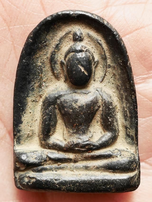 พระซุ้มกอดำ พิมพ์ใหญ่ ไม่มีกนก....เก่าๆ เนื้อจัด 6