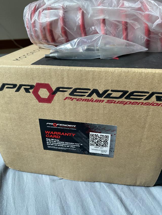 โช๊ค profender x pcx160 สูง365 สีแดงครบกล่อง รูปที่ 16