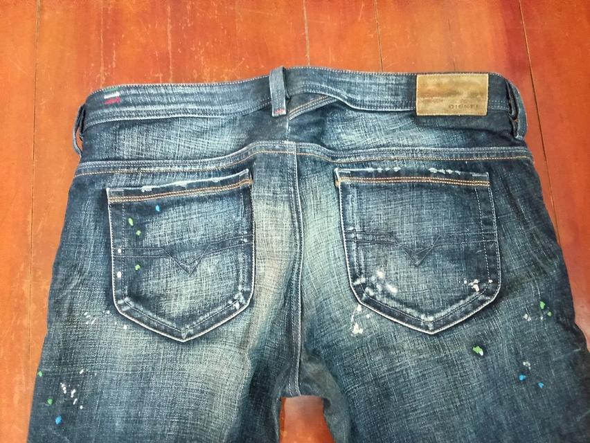 Rare Item กางเกงยีนส์ Diesel Thanaz Made in Italy ของแท้ รูปที่ 9
