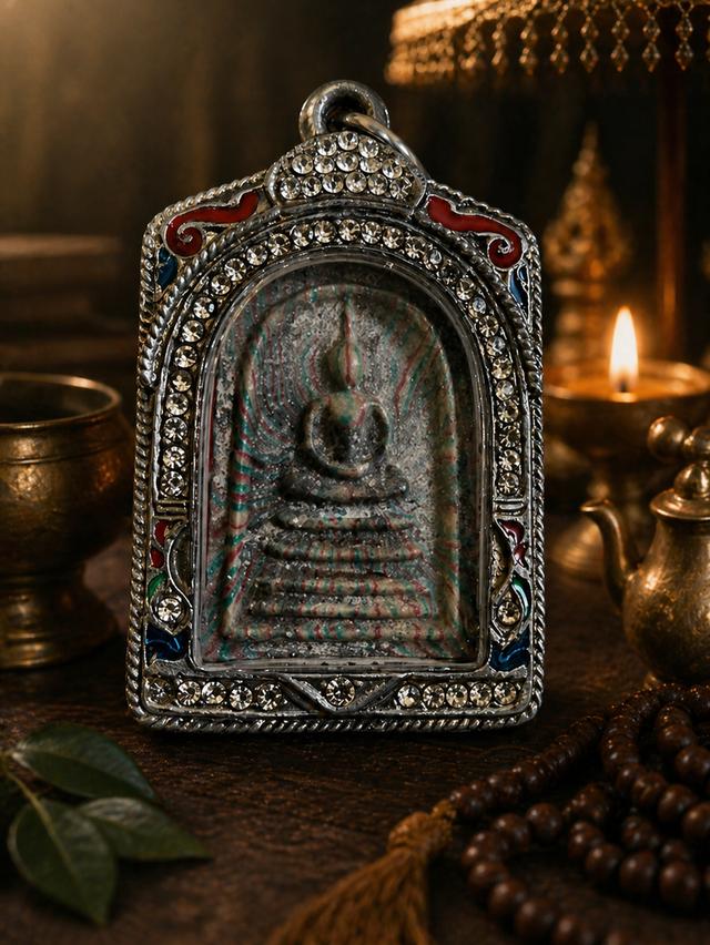 สมเด็จสายรุ้ง คูณเศรษฐี หลวงพ่อคูณ ปริสุทโธ วัดบ้านไร่ แช่น้ำมนต์ ตะกุด 3 กษัตริย์