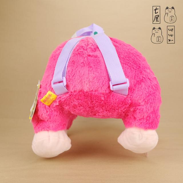 กระเป๋า ตุ๊กตา โกริตัน・คิงคอง ชมพู 🦍 Momoiro ~  Pink・GORITAN・AMUSE・Uhouho Gorilla no Gori-kun ~ Plush Backpack ~ Mega Jumbo ~ M Size・37 cm 🎒 รูปที่ 7