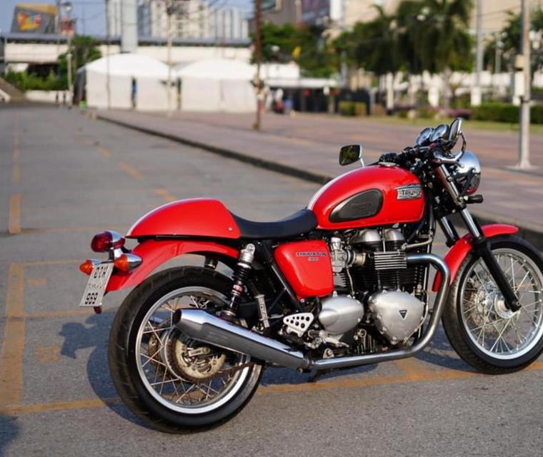 Triumph Thruxton 900 ปี 2012 สีแดงสดสวย