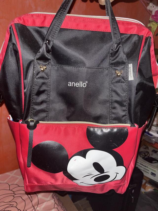 กระเป๋าสะพายหลัง anello ลิขสิทธิ์แท้ มิกกี้เมาส์