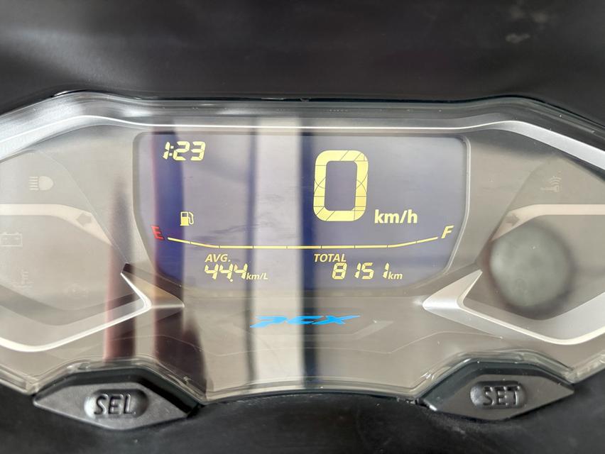 PCX160 โฉม2023 กุญแจครบ สภาพมือ1 ไม่เคยล้ม มีสมุดคู่มือ ออกง่าย ไม่ต้องค้ำ จัดส่งได้ มีเก็บปลายทาง วิ่ง8000 ปี66