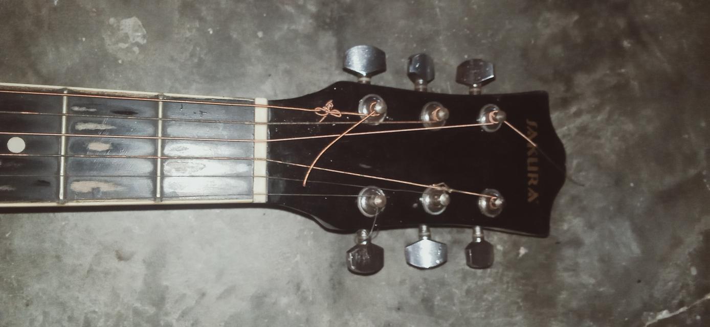 กีต้าร์ sakura..มือ 2 รูปที่ 5