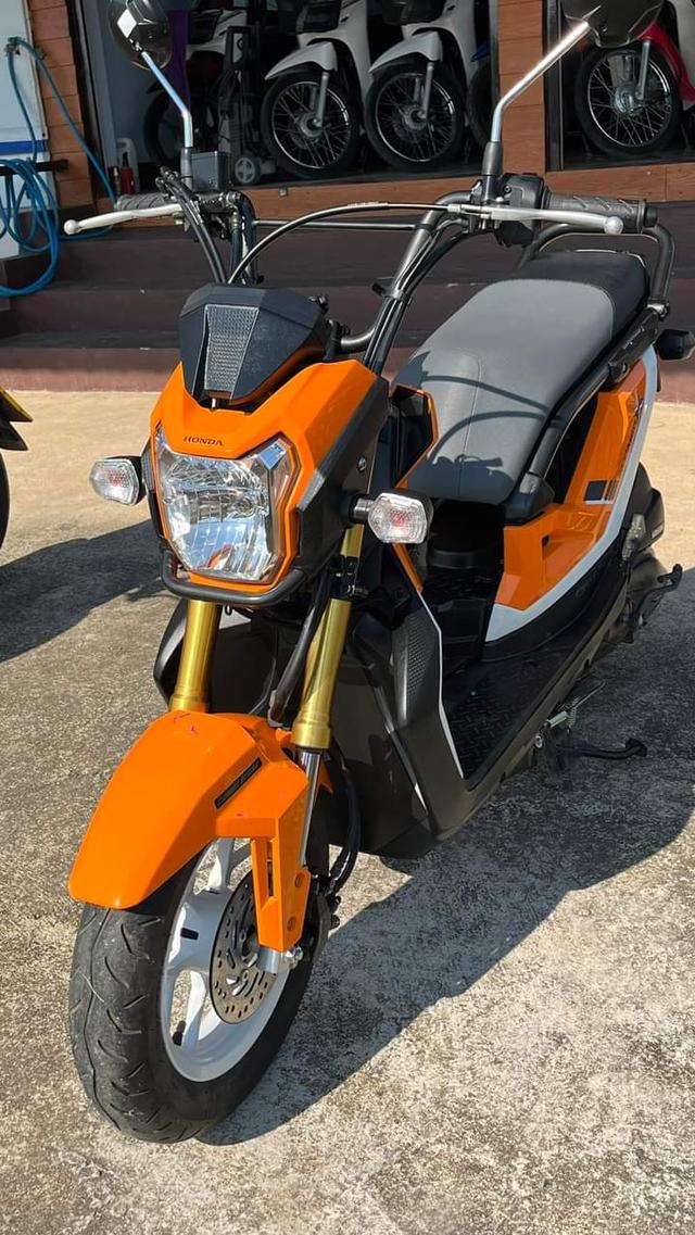 Honda zoomerx สีส้ม 3