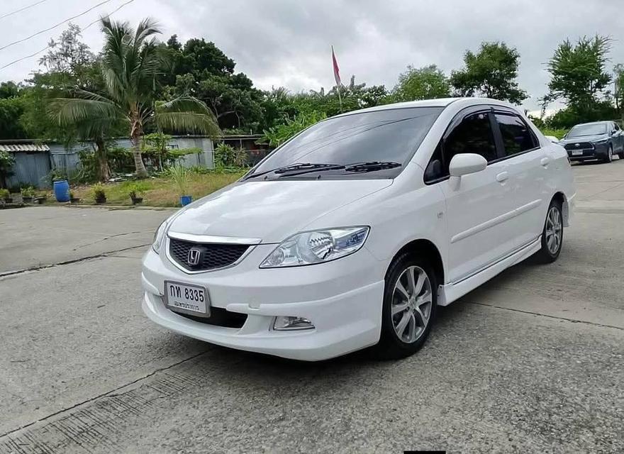Honda City ZX ปี 2008 ตัวท็อป เกียร์ออโต้