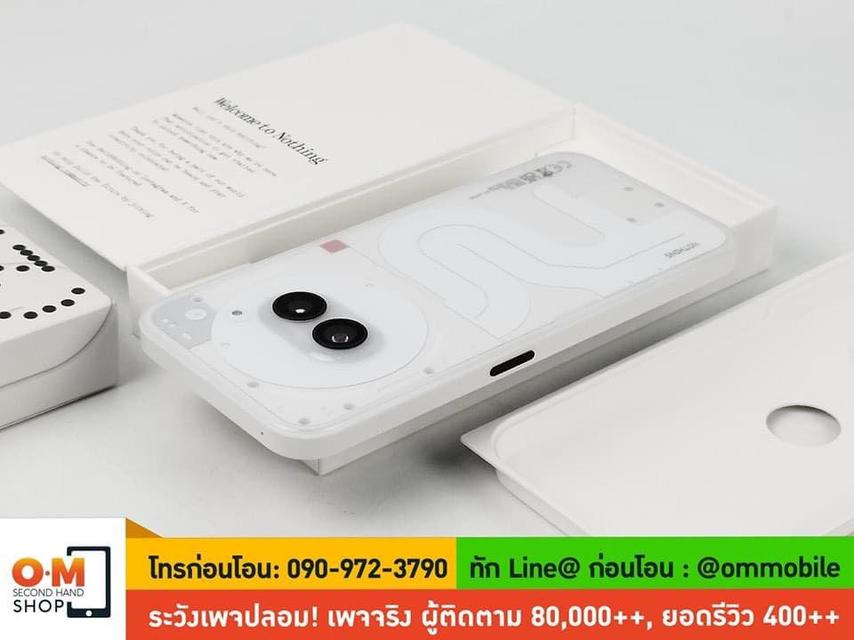 ขาย/แลก Nothing Phone 2a 12/256GB สี Milk ศูนย์ไทย ประกันศูนย์ 18/03/2025 สภาพสวยมาก แท้ ครบกล่อง เพียง 11,900 บาท 5