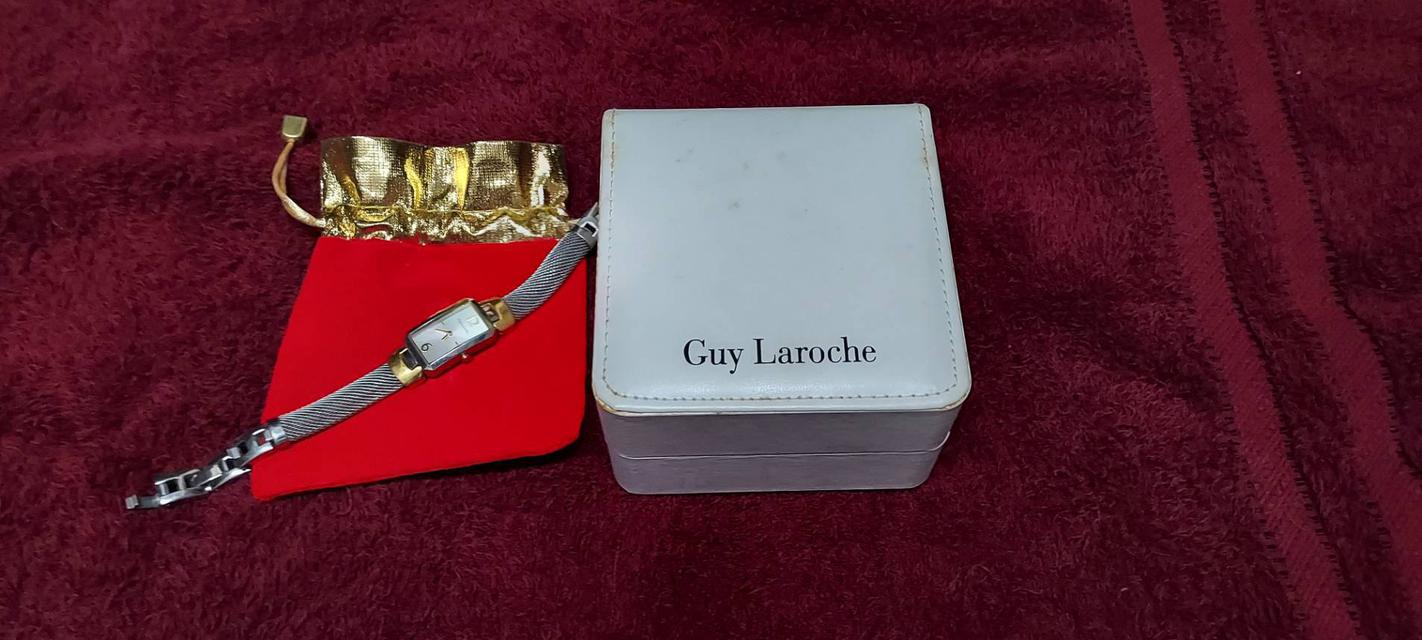 นาฬิกาข้อมือ สตรี Guy Larache ทูโทน สีเงิน/ทอง สวยหรูใส่ได้ทุกโอกาส 2