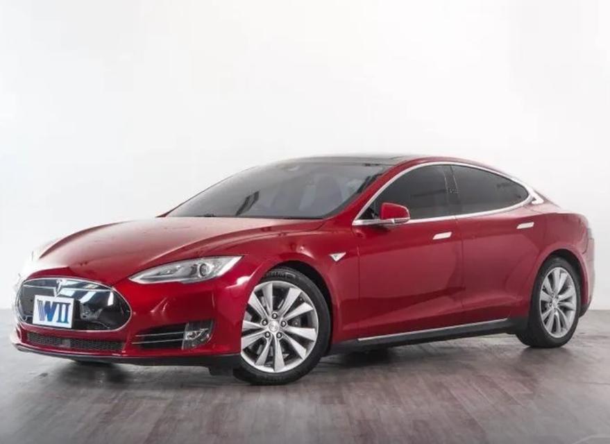 Tesla Model S 70D ปี 2016 สีแดง มือ 2