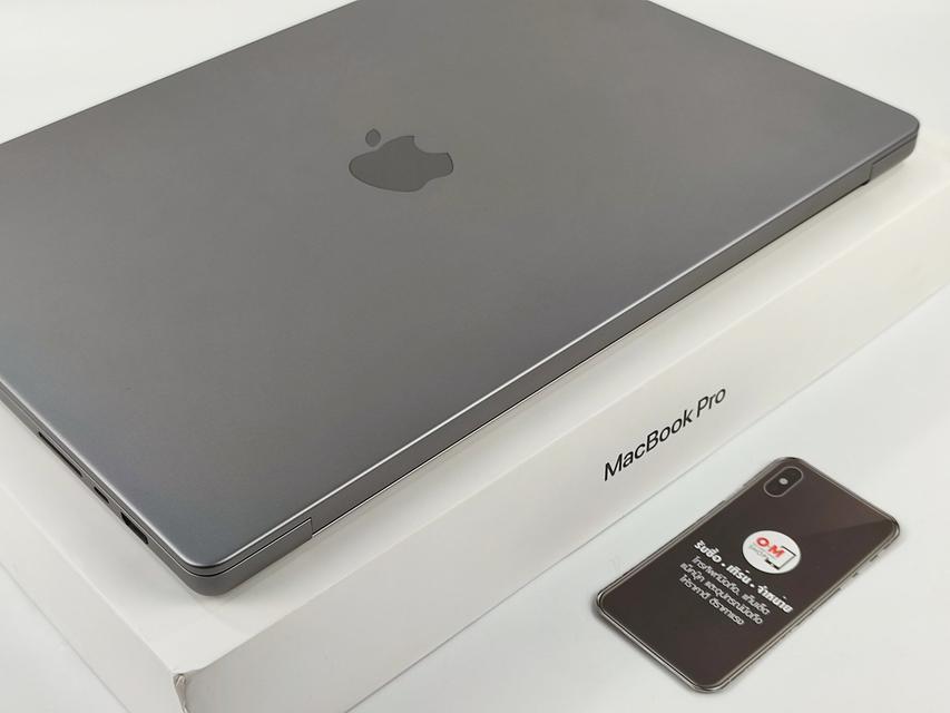 ขาย/แลก Macbook Pro 16-inch 2021 M1Pro 16/512 ศูนย์ไทย ประกันศูนย์ สภาพสวยมาก แท้ ครบกล่อง เพียง 76,900 บาท  6