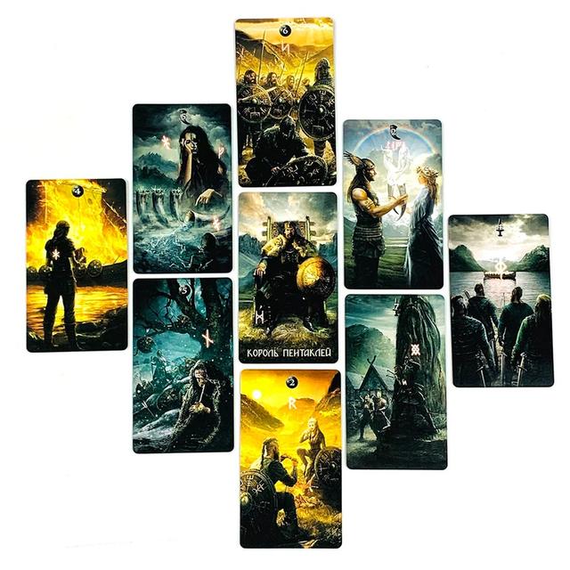 ðĨNew Russian Version Tarot Cards | Family Gathering & Mysterious Divination Board Game â Perfect Halloween & Christmas Gift