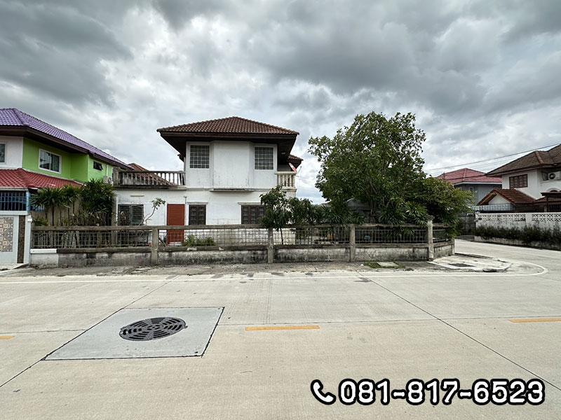 ขายบ้านพร้อมที่ดิน  หมู่บ้าน บ้านบัวทอง  ถนนเลียบคลองบางไผ่ 6