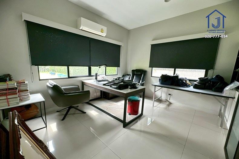 ขายบ้านเดี่ยว 2ชั้น บุราสิริ วัชรพล ถนนสุขาภิบาล5 ใกล้ทางพิเศษฉลองรัช (ด่านสุขาภิบาล5) 190 ตารางวา หลังมุม ติดสวน  12