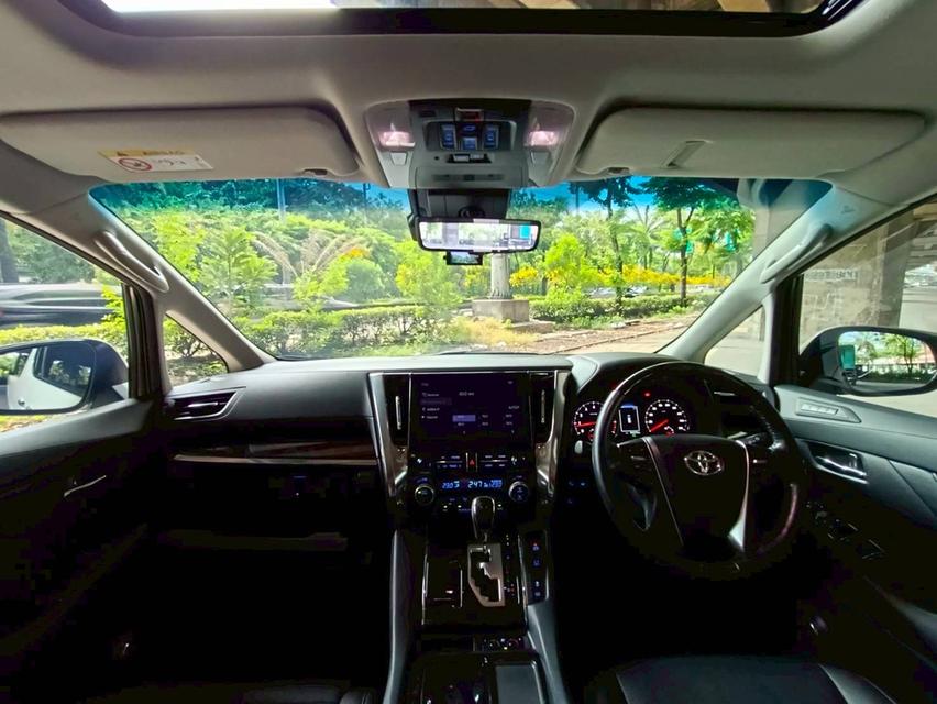 รหัสรถ PEAT111 🚙🚐TOYOTA ALPHARD​ SC  ปี​ 22  9