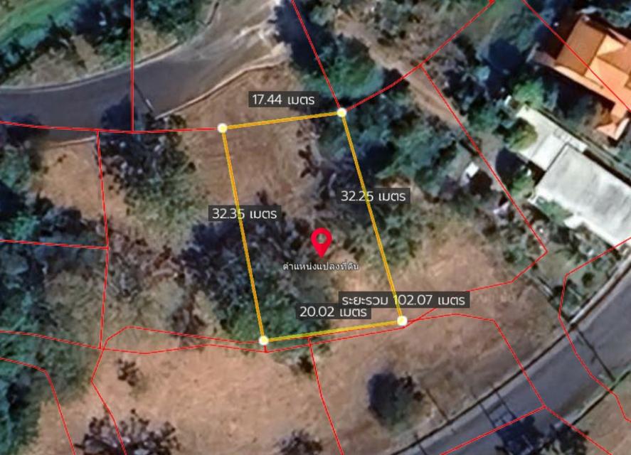 ขายที่ดิน 152 ตร.ว. บ้านเนินน้ำ ถนนสายนาวัง ซอย 12 ใกล้ทางหลวงสายชลบุรี-พัทยา 5