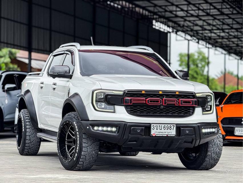 ปี 2022 FORD RANGER, 2.0 BI-TURBO WILDTRAK HI-RIDER DOUBLE CAB เครื่องยนต์ดีเซล 2.0 ลิตร เกียร์อัตโนมัติ 5