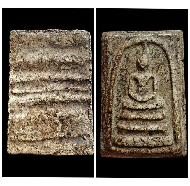 "สมเด็จวัดระฆัง พิมพ์ใหญ่ขอบล่างฟันหนูหลังลายคลื่น บล็อกแม่พิมพ์หลวงวิจิตรนฤมล"