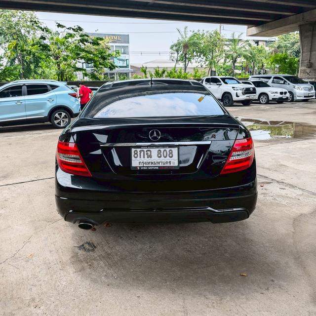 Mercedes-Benz C180 CGI Coupe AMG W204 AT ปี 2013 รถมือสอง ขายถูก 6