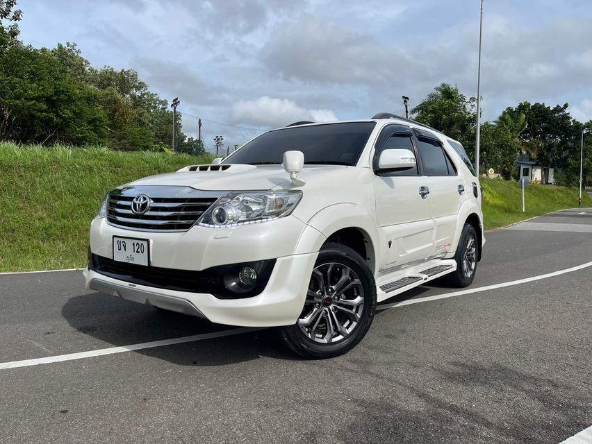 TOYOTA FORTUNER 2012 3.0 TRD Sportivo 4WD AT 💓 รถครอบครัวท็อปสุด ออโต้โฟวิน สีขาวมุกสวย เเต่งTRDครบชุด ออฟชั่นใช้ได้หมด เครื่องยนต์เเรงๆ