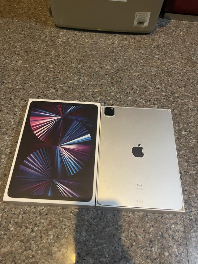 ขายiPadPro11นิ้วM1สีหายากSilver256กิ๊กมีกล่องไร้รอยตกใช้งานดีทุกๆฟังชั่นถูกมากๆๆๆๆ 2