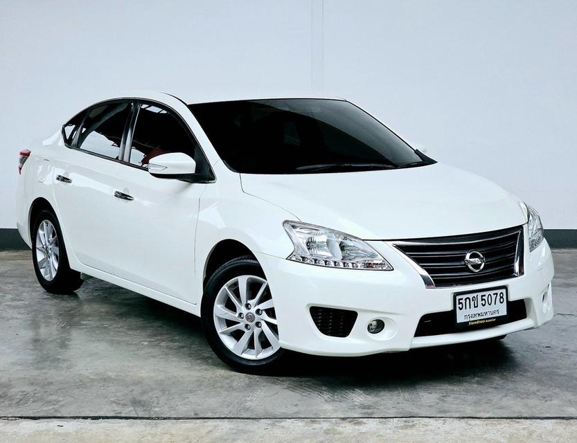 รหัสรถ SEZ5078 #Nissan Sylphy 1.6 V (MNC) เกียร์ ออโต้ เบนซิน สี ขาว ปี 2016