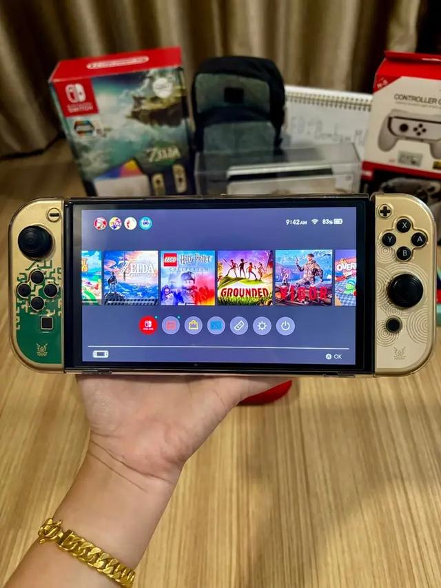 ปล่อยเครื่องเล่นเกม Nintendo Switch