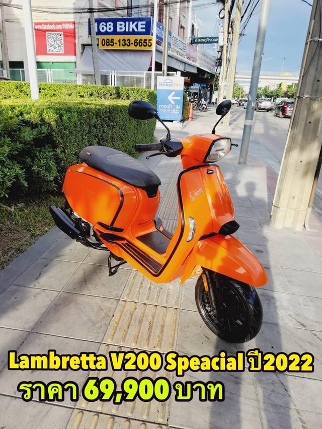 Lambretta V200 Speacial  ปี2022 สภาพเกรดA 1374 km เอกสารพร้อมโอน 1