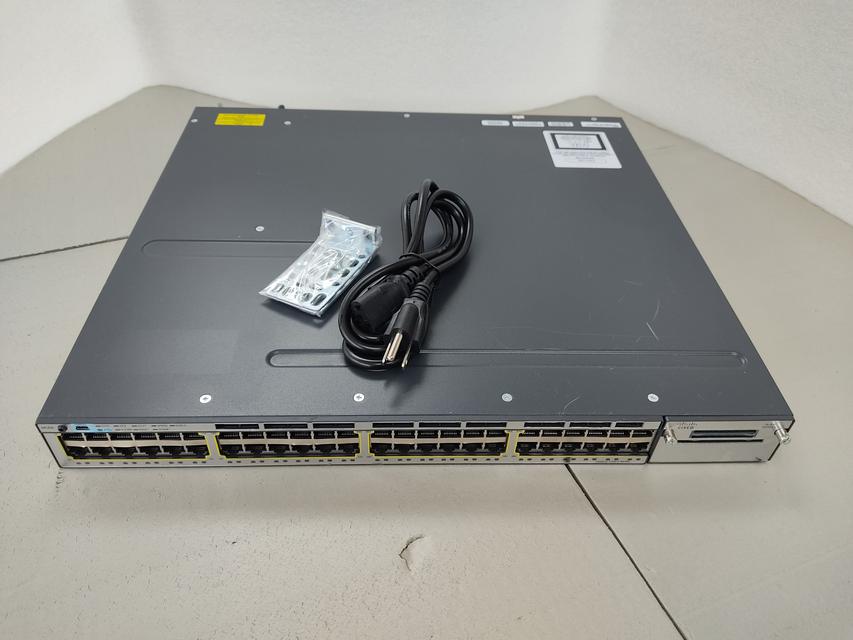 Cisco WS-C3750X-48T-S สินค้ามือสอง ทดสอบแล้ว ประกัน 1 ปี จากผู้ขาย 5